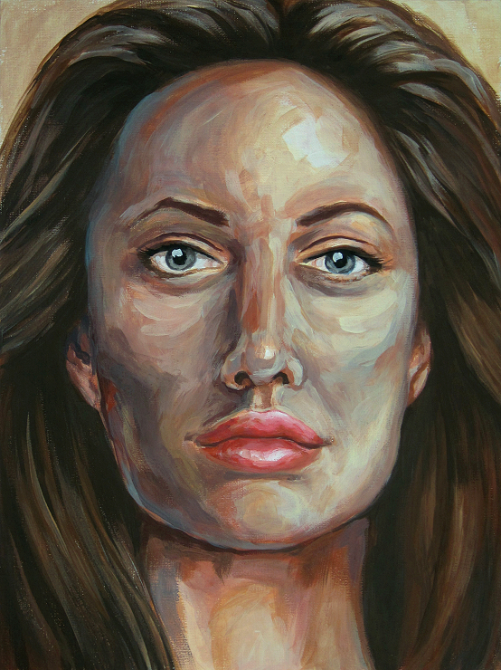 Woman, Portrait, Malerei Gemälde Painting
