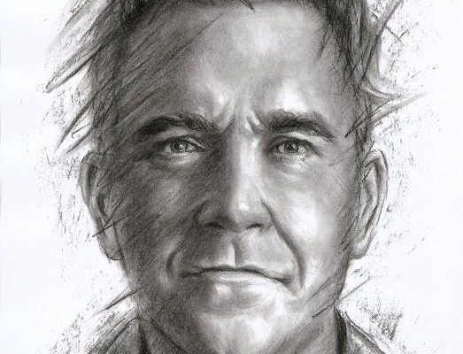 Portrait Kohlezeichnung