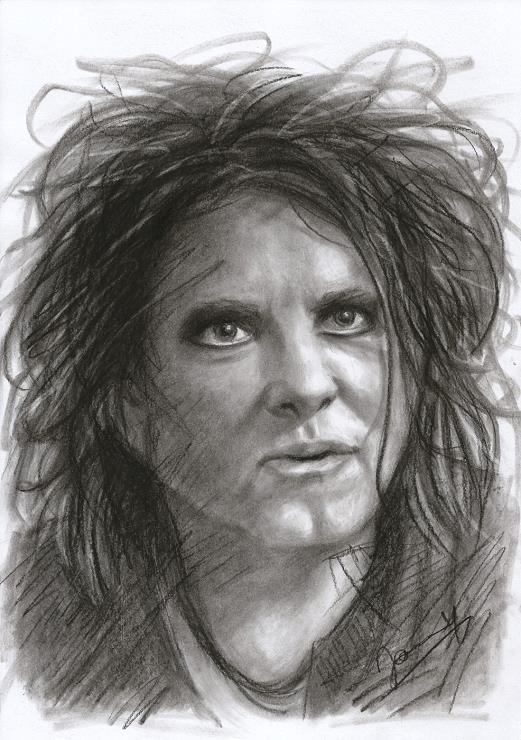 Portrait Kohlezeichnung