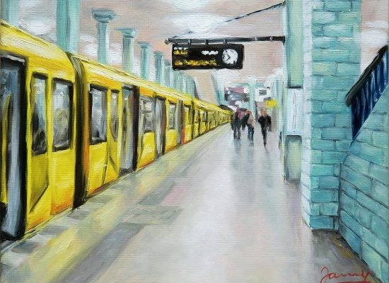 U-Bahn Berlin (4) Gemälde