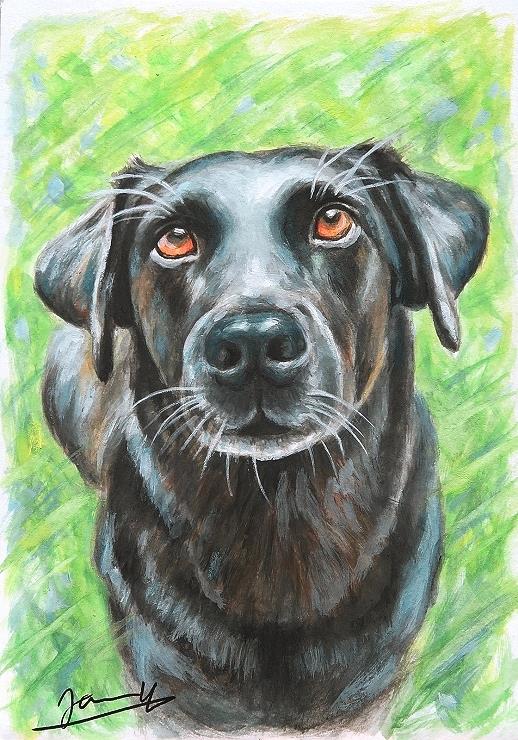 Hund Labrador Gemälde Kunst